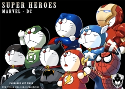 Коты супергерои DC и Marvel. Баланс сил